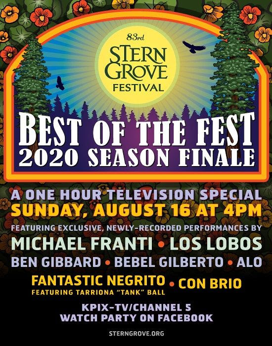 Stern Grove Season Finale! Bingelandia